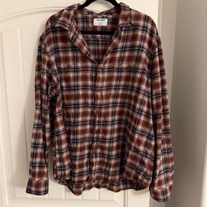 Old Navy Men's Rustic Plaid Shirt